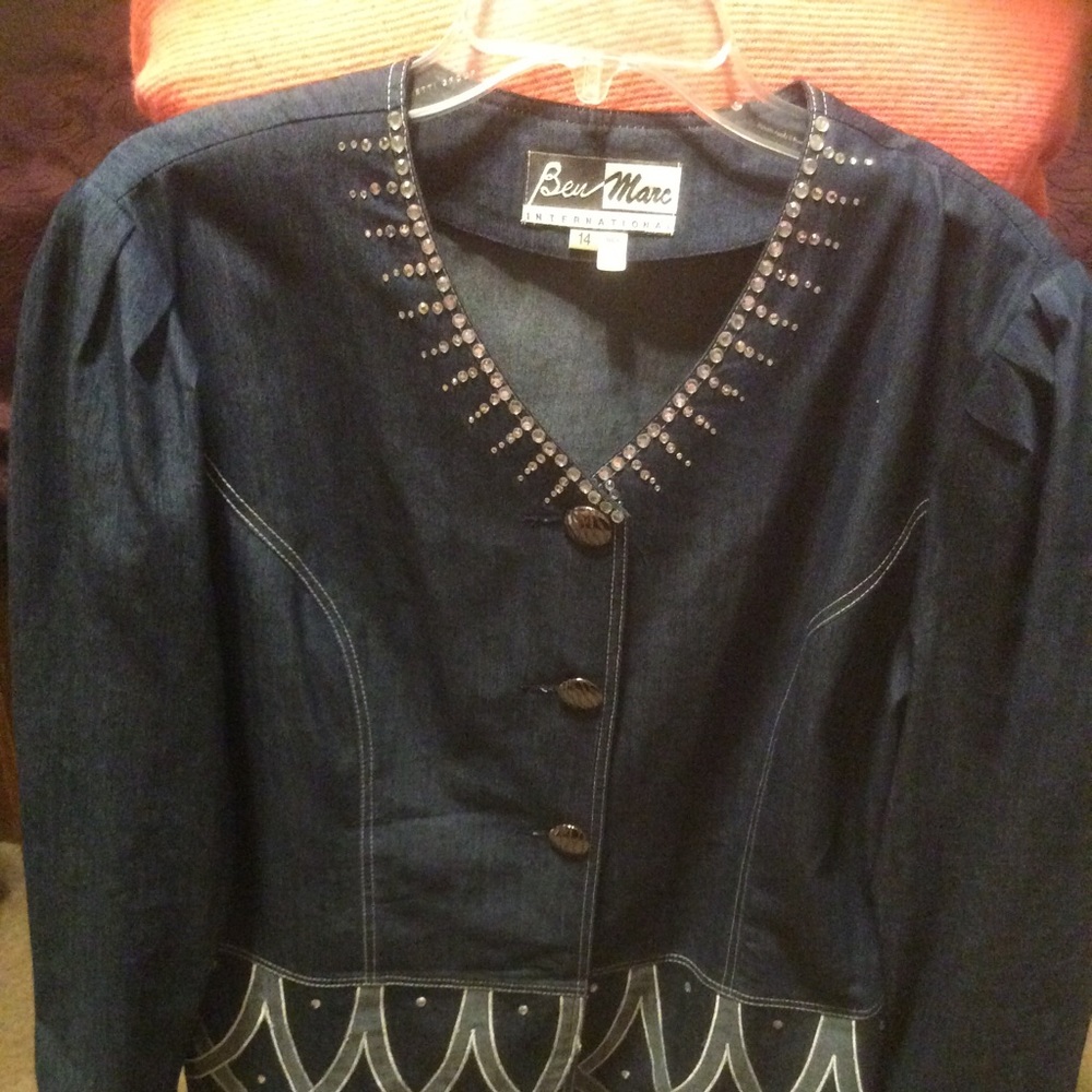 Ben Marc size 14 denim jacket
